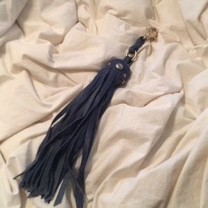 Hayden Harnett navy tassel